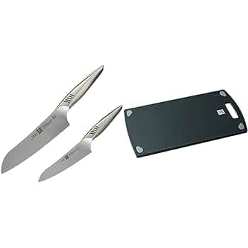 Zwilling ツヴィリング 「 ツインフィン L マルチパーパス / カッティングボード 2pcsセット 」 三徳 包丁 まな板 ギフト ステンレス 食洗機対応 Amazon｜Zwilling ツヴィリング 「 ツインフィン 2 マルチ